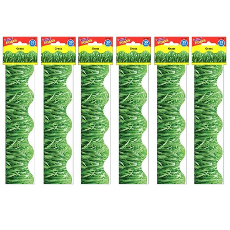 Trend Enterprises Grass Terrific Trimmers, 39 Feet/Pack, PK6 T92386
